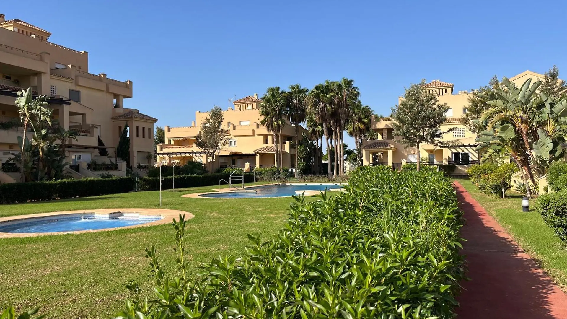Apartment Villa Romana Golf Urbanizacion Con Wifi, Amplia Terraza, Piscinas, Paddel Roquetas De Mar